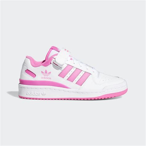 adidas schuhe forum slipper weiß pink|adidas forum low herren.